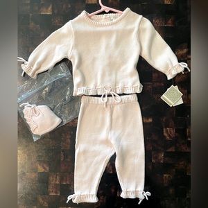 Adorable Knit Set with Hat